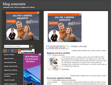 Tablet Screenshot of blogconcours.net
